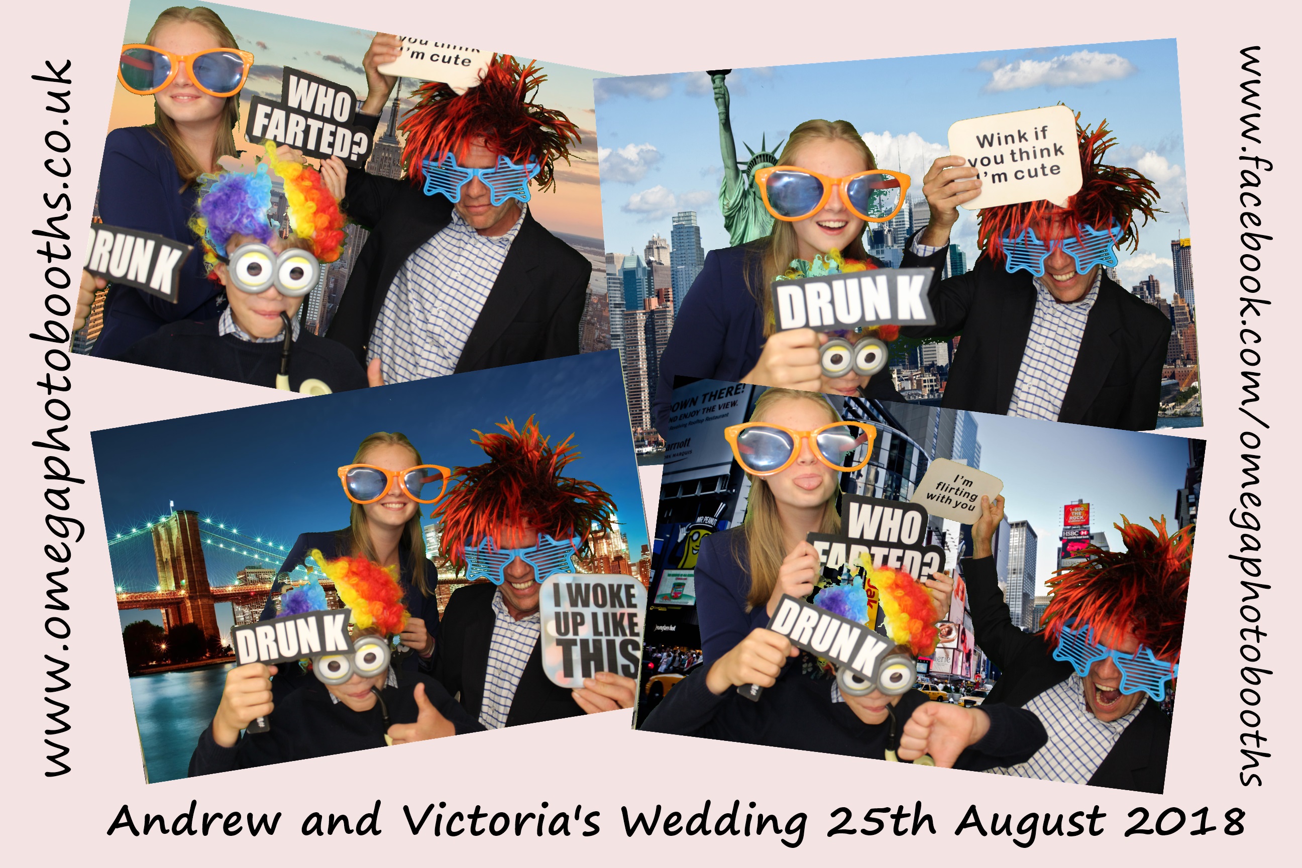 Andrew & Victoria's Wedding | View more photos from the event at gallery.omegaphotobooths.co.uk/u/Omega-Photobooths/Andrew-Victorias-Wedding